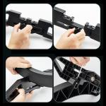 Suport depozitare bicicleta Wozinsky WSR-02, Latime reglabila, Baza antiderapanta, ABS, Negru 9 - lerato.ro