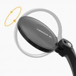 Oglinda retrovizoare bicicleta Wozinsky WLR-01I, Stanga, Diametru ghidon 20-24mm, Negru 6 - lerato.ro