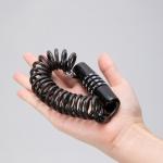 Antifurt bicicleta Wozinsky WBN-01R, Cu Cifru, Lungime 1.5 m, Otel, PVC, Zinc, Negru 6 - lerato.ro