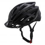 Casca de protectie MTB Wozinsky HT-28VC, Lumina spate reincarcabila prin USB, 54 - 57cm, Marime M, Negru 2 - lerato.ro