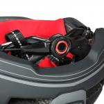 Casca de protectie ciclism pentru copii Wozinsky HT-27S, Full-Face, Lumina spate reincarcabila prin USB, 52-56cm, Marime S, Gri 6 - lerato.ro