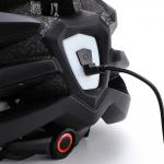 Casca de protectie MTB Wozinsky HT-28VCB, Lumina spate reincarcabila prin USB, 57 - 62cm, Marime L, Negru / Alb 8 - lerato.ro