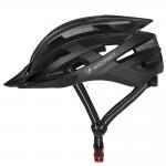 Casca de protectie MTB Wozinsky HT-28VCD, Lumina spate reincarcabila prin USB, 57 - 62cm, Marime L, Negru 3 - lerato.ro