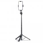 Selfie stick cu trepiedWozinsky WC1Y30S pentru telefon, Reglabil, 1.3m, Bluetooth 5.0, Negru 9 - lerato.ro