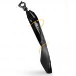 Set 2 aparatori bicicleta fata si spate Wozinsky WZB-01, Dimensiune roti 24-28 inch, Negru 4 - lerato.ro