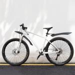 Set 2 aparatori bicicleta fata si spate Wozinsky WZB-01, Dimensiune roti 24-28 inch, Negru 5 - lerato.ro