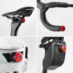 Set 2 lumini bicicleta spate Wozinsky WIS-01, LED, Waterproof, Negru 6 - lerato.ro