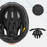 Casca de protectie ciclism Wozinsky HT-68T, 54 – 58cm, Marime M, Alb / Maro 12 - lerato.ro