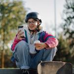 Casca de protectie pentru BMX / Scooter Wozinsky HT-38CM, 54 – 58cm, Marime M, Negru 10 - lerato.ro