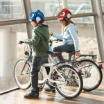 Casca de protectie ciclism pentru copii Wozinsky Dinosaur Pattern, 52 - 56cm, Marime S, Rosu 7 - lerato.ro