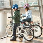 Casca de protectie ciclism pentru copii Wozinsky Dinosaur Pattern, 52 - 56cm, Marime S, Albastru 8 - lerato.ro