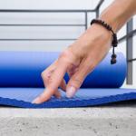 Saltea fitness Wozinsky Fitness Mat, Anti-alunecare, 181 x 63 x 0.9 cm, Roz 15 - lerato.ro