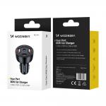 Incarcator auto Wozinsky WLS-04, 2x USB-C, 2x USB-A, 60W, 3A, Negru 5 - lerato.ro