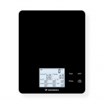 Cantar de bucatarie Wozinsky WIK-10, 5 Cantarire pana la 10kg, Ecran LCD, Functie tara, Informatii nutritionale in aplicatie, Bluetooth, Negru 2 - lerato.ro