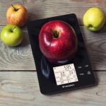 Cantar de bucatarie Wozinsky WIK-10, 5 Cantarire pana la 10kg, Ecran LCD, Functie tara, Informatii nutritionale in aplicatie, Bluetooth, Negru 9 - lerato.ro