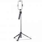 Selfie stick cu trepied Wozinsky WC1Y70S, Ajustabil, Inaltime maxima 170cm, Bluetooth, Negru 2 - lerato.ro