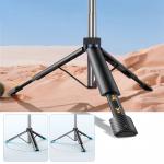 Selfie stick cu trepied Wozinsky WC1Y70S, Ajustabil, Inaltime maxima 170cm, Bluetooth, Negru 9 - lerato.ro