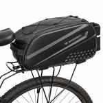 Geanta bicicleta Wozinsky pentru portbagaj, Waterproof, Buzunare extensibile, 14L, Negru 2 - lerato.ro