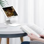 Stand birou Wozinsky WPT-K28, Unghi ajustabil, Pliabil, Alb 5 - lerato.ro