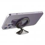 Suport auto Wozinsky WPT-D19, Compatibil MagSafe, Dashboard Mount, Unghi reglabil, Gri 9 - lerato.ro