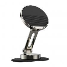 Accesorii auto, Suport auto Wozinsky WPT-605, Compatibil MagSafe, Dashboard Mount, Unghi reglabil, Pliabil, Gri, lerato.ro