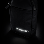 Borseta universala Wozinsky WMS-W1, Waterproof, Curea ajustabila, 2 compartimente, Negru 8 - lerato.ro