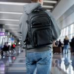 Rucsac pentru calatorii Wozinsky WPW-20L compatibil cu laptopuri de pana la 15.6 inch, 40 x 20 x 25 cm, 20L, Negru 8 - lerato.ro