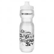 Bidon sport Wozinsky WBR-01T pentru ciclism, Constructie etansa, Polipropilena, 750ml, Transparent