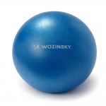 Minge fitness Wozinsky WPDP-N22, Diametru 22cm, Suprafata antiderapanta, Albastru 2 - lerato.ro