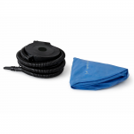 Minge fitness Wozinsky WPDP-N22, Diametru 22cm, Suprafata antiderapanta, Albastru 4 - lerato.ro