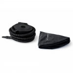 Minge fitness Wozinsky WPDP-N22, Diametru 22cm, Suprafata antiderapanta, Negru 4 - lerato.ro