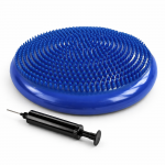 Disc de antrenament Wozinsky WPSD-01, Tip arici, Imbunatateste coordonarea si abilitatile motorii, Relaxare musculatura, Material rezistent, Albastru 3 - lerato.ro