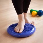Disc de antrenament Wozinsky WPSD-01, Tip arici, Imbunatateste coordonarea si abilitatile motorii, Relaxare musculatura, Material rezistent, Albastru 5 - lerato.ro