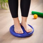 Disc de antrenament Wozinsky WPSD-01, Tip arici, Imbunatateste coordonarea si abilitatile motorii, Relaxare musculatura, Material rezistent, Albastru 6 - lerato.ro