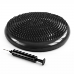 Disc de antrenament Wozinsky WPSD-02, Tip arici, Imbunatateste coordonarea si abilitatile motorii, Relaxare musculatura, Material rezistent, Negru 3 - lerato.ro