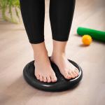 Disc de antrenament Wozinsky WPSD-02, Tip arici, Imbunatateste coordonarea si abilitatile motorii, Relaxare musculatura, Material rezistent, Negru 5 - lerato.ro