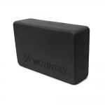 Bloc pentru yoga si pilates Wozinsky WKDJ-B, Suprafata antiderapanta, Spuma EVA, Negru 3 - lerato.ro