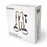 Sistem de antrenament TRX Wozinsky WSTR-01, curele reglabile, manere anti-alunecare, Khaki 3 - lerato.ro