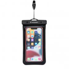 Husa arm band universala Wozinsky WWE-01, 187 x 110 mm, Waterproof, Negru