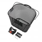 Cos pentru bicicleta Wozinsky WKM-MM, Sistem de prindere pe ghidon, Sarcina maxima 5kg, Negru 3 - lerato.ro