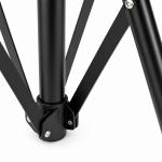 Suport pentru biciclete Wozinsky WSS-180, Inaltime reglabila, Brat rotativ, Picioare pliabile, Tava inegrata pentru unelte, Sarcina maxima 30kg, Negru 13 - lerato.ro