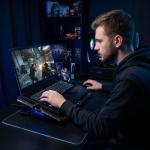 Cooler laptop gaming Wozinsky WDCX-015 StormPad, Compatibil cu laptop de maxim 15.6 inch, 2 ventilatoare, 1200 rpm, Iluminare RGB, Ajustabil, 360 × 270 × 32 mm, Alimentare USB, Negru 7 - lerato.ro