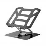 Stand universal laptop Wozinsky WDCX-X19-AB HardStand, 250 x 240 x 45 mm, Ajustabil, Rotire 360 grade, Compatibil cu laptop-uri pana la 16 inch, Negru 2 - lerato.ro