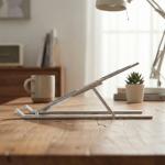 Stand universal laptop Wozinsky WDCX-X8S, 255 x 45 x 20 mm, Pliabil, Ajustabil, Compatibil cu laptop-uri pana la 16 inch, Silver 13 - lerato.ro