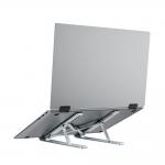 Stand universal laptop Wozinsky WDCX-X8S, 255 x 45 x 20 mm, Pliabil, Ajustabil, Compatibil cu laptop-uri pana la 16 inch, Silver 5 - lerato.ro