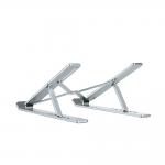 Stand universal laptop Wozinsky WDCX-X8S, 255 x 45 x 20 mm, Pliabil, Ajustabil, Compatibil cu laptop-uri pana la 16 inch, Silver 7 - lerato.ro