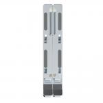 Stand universal laptop Wozinsky WDCX-X8S, 255 x 45 x 20 mm, Pliabil, Ajustabil, Compatibil cu laptop-uri pana la 16 inch, Silver 9 - lerato.ro