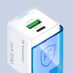 Incarcator retea Wozinsky WWC-35W, 35W, 3A, 1xUSB-A, 1x USB-C, Fast Charging, Alb 10 - lerato.ro