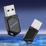Adaptor USB 2.0 Wozinsky WAX-900, Wi-Fi 6 dual-band, Bluetooth 5.4, Negru 6 - lerato.ro