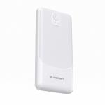Baterie externa portabila Wozinsky Wpower, 10000 mAh, 10W, 2A, 2x USB-A, Indicator LED, Alb 3 - lerato.ro